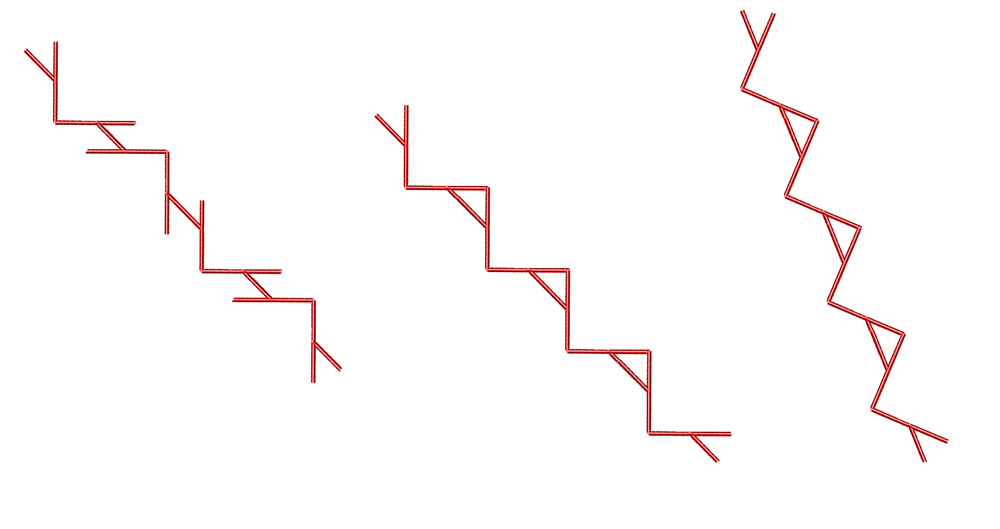 Bent Line Illusion