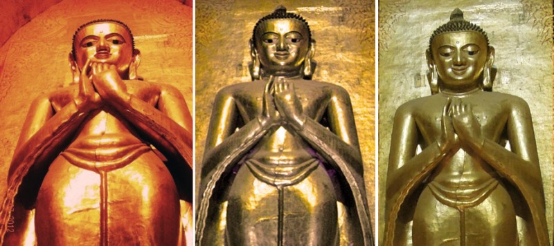 Bagan Buddhas