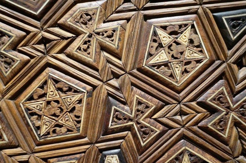 Mamluk wooden tiling