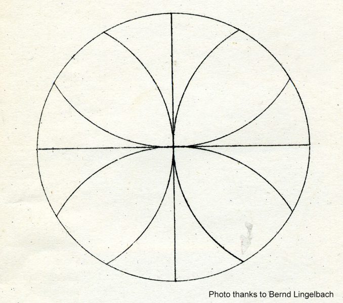 An illusion figure from J.J.Oppel's 1855 paper